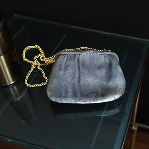 Vintage Clutch with Gold Chain